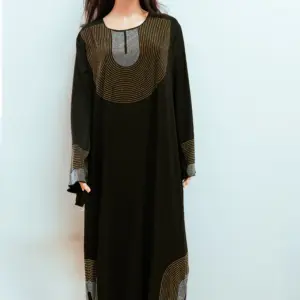 Embellished Closed Abaya